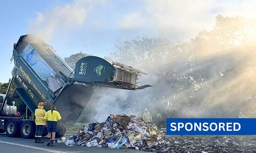 Your bin isn’t fireproof – Keep batteries out
